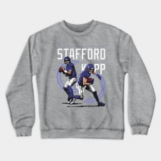 Matthew Stafford & Cooper Kupp Los Angeles R Duo Crewneck Sweatshirt